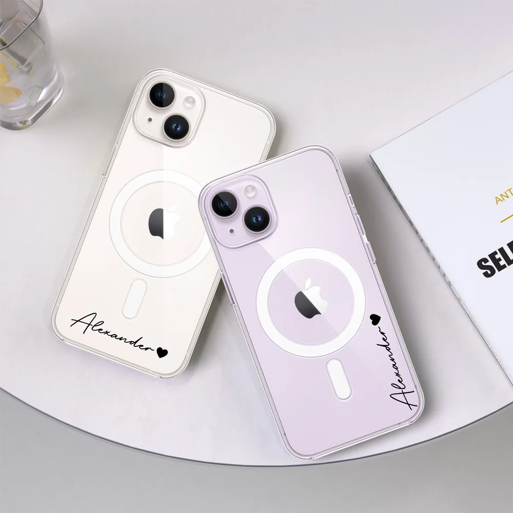 Personalised Custom Name Magnetic For Magsafe Wireless Charge Phone Case For iPhone 14 12 11 13 Pro Max Shockproof Armor Cover
Personalised Custom Name Magnetic For Magsafe Wireless Charge Phone Case For iPhone 14 12 11 13 Pro Max Shockproof Armor Cover