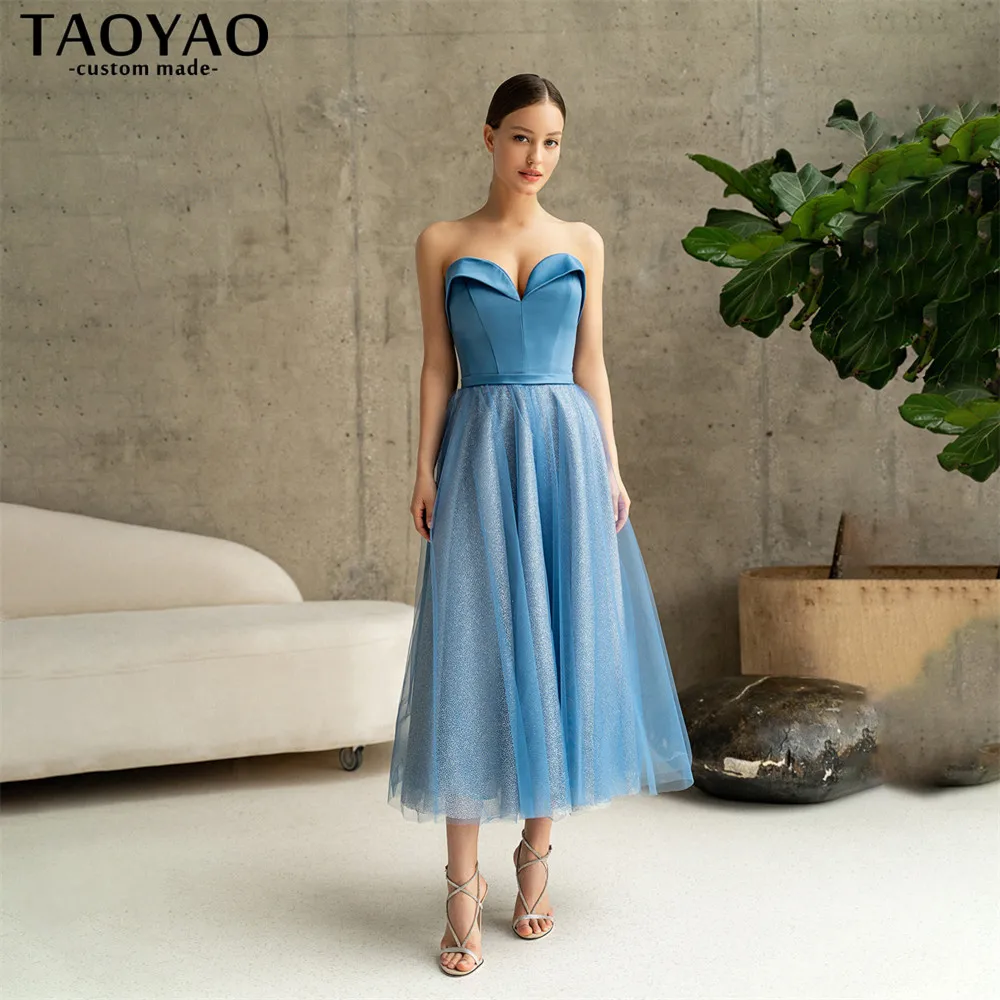 Elegant Sweetheart Evening Dresses Lace Prom Dresses Glitter Lace-Up Back Wedding Party Dresses Tulle Formal Gown Robes De Soiré
Elegant Sweetheart Evening Dresses Lace Prom Dresses Glitter Lace-Up Back Wedding Party Dresses Tulle Formal Gown Robes De Soiré