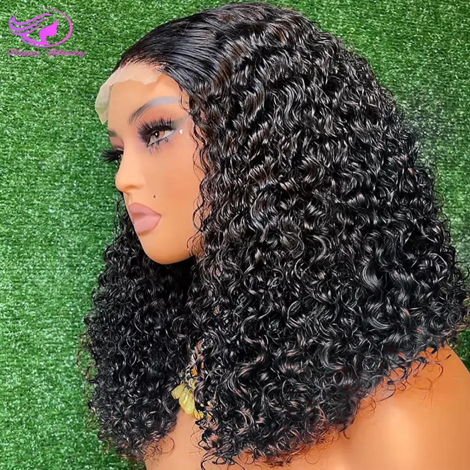 Brazilian Human Hair Deep Wave Bob Wig 4X4 Lace Closure Wig Curly Human Hair Wig 200% Density Human Hair Short Bob Wig For Women
Brazilian Human Hair Deep Wave Bob Wig 4X4 Lace Closure Wig Curly Human Hair Wig 200% Density Human Hair Short Bob Wig For Women