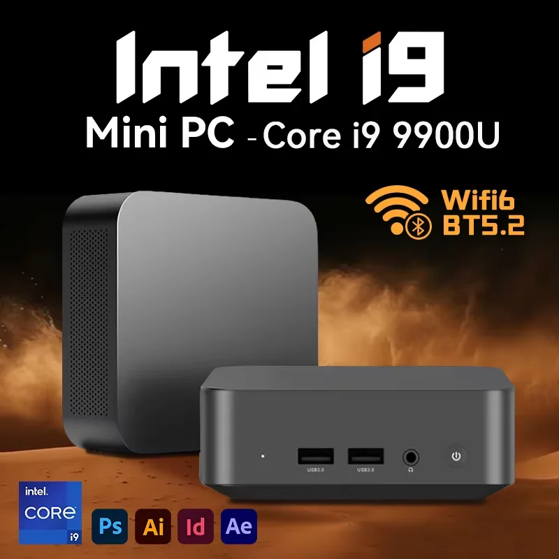 Gaming PC Desktop 16GB RAM 1TB 2TB SSD Mini PC Windows 11 Mini Computer Portable Mini PC Intel Core i9 9900U 1000M Ethernet
Gaming PC Desktop 16GB RAM 1TB 2TB SSD Mini PC Windows 11 Mini Computer Portable Mini PC Intel Core i9 9900U 1000M Ethernet