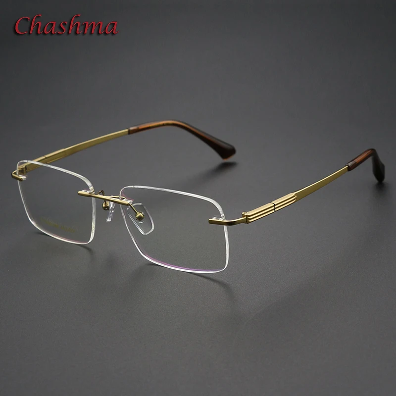 Chashma Prescription Glasses Men Optical Eyeglasses Frames Women Rimless Titanium Plate for Recipe Eyewear Lenses Spectacles
Chashma Prescription Glasses Men Optical Eyeglasses Frames Women Rimless Titanium Plate for Recipe Eyewear Lenses Spectacles