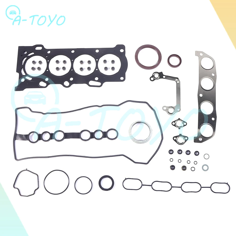 For Toyota Avensis Corolla Engine Rebuilding Gasket Set 04111-22112 04111 22112 0411122112 50177500
For Toyota Avensis Corolla Engine Rebuilding Gasket Set 04111-22112 04111 22112 0411122112 50177500