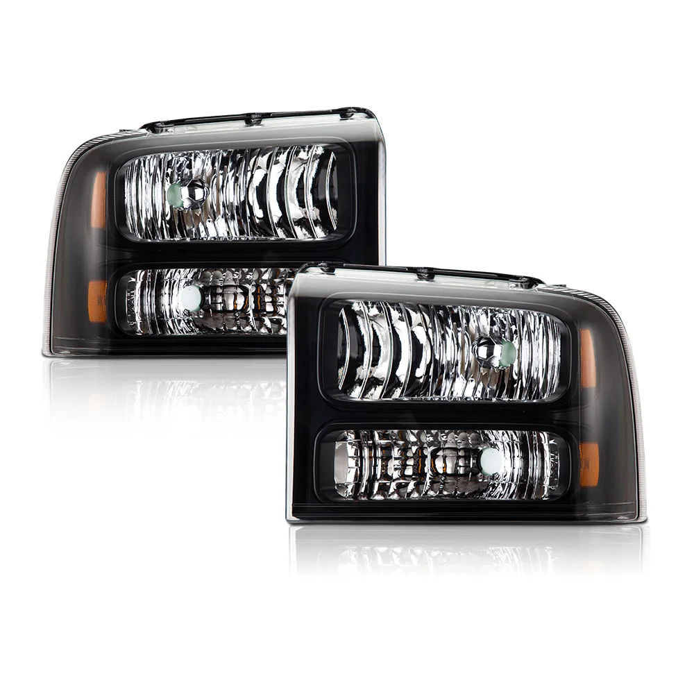 Headlight Assembly Compatible with 2005-2007 Ford F250 F350 F450 F550 Super Duty/Fit 2005 Excursion Chrome
Headlight Assembly Compatible with 2005-2007 Ford F250 F350 F450 F550 Super Duty/Fit 2005 Excursion Chrome