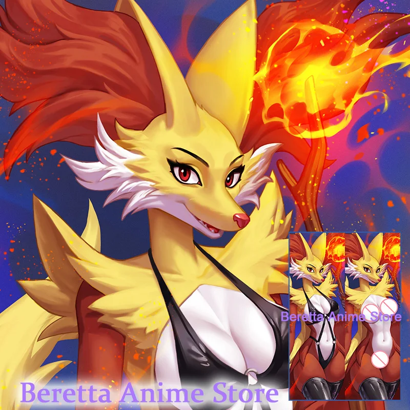 Двусторонняя наволочка для подушки Dakimakura Anime Delphoxy
Двусторонняя наволочка для подушки Dakimakura Anime Delphoxy