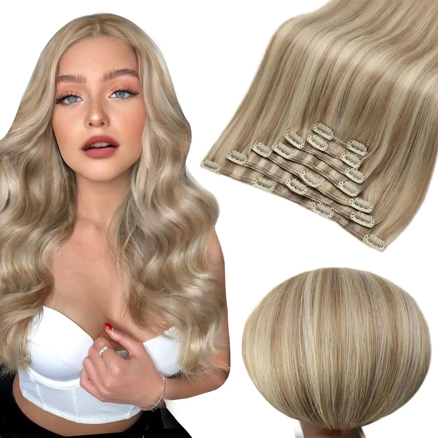 Полный блеск для наращивания волос, настоящие натуральные волосы Remy, 7 шт., прямые бразильские заколки для волос в наращивании человеческих волос
Полный блеск для наращивания волос, настоящие натуральные волосы Remy, 7 шт., прямые бразильские заколки для волос в наращивании человеческих волос