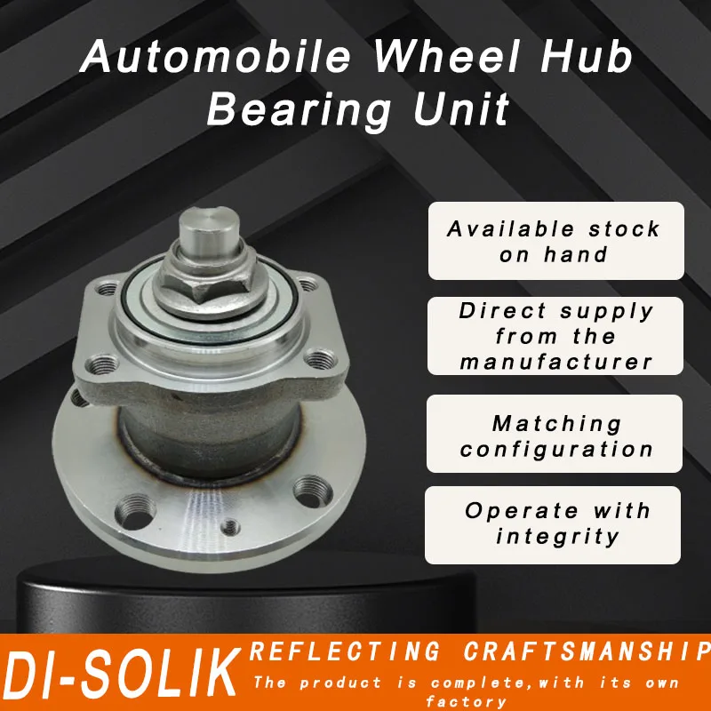 DI-SOLIK Auto Car Parts Rear Wheel Hub Bearing Assembly 3108642-2JD15 3006243 MR316451 for Zhonghua(BRILLIANCE) Zunchi 2002-2013
DI-SOLIK Auto Car Parts Rear Wheel Hub Bearing Assembly 3108642-2JD15 3006243 MR316451 for Zhonghua(BRILLIANCE) Zunchi 2002-2013