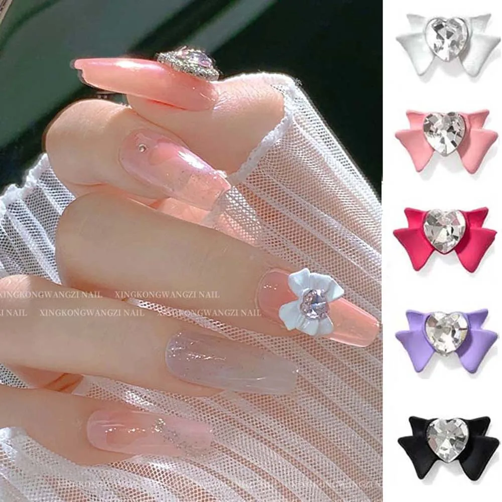 10Pcs Vintage Simple Bow Tie Nail Art Charms 3D Alloy Bowkont Inlaid Hearts Shaped Diamond Nail Rhinestones DIY Manicure Parts
10Pcs Vintage Simple Bow Tie Nail Art Charms 3D Alloy Bowkont Inlaid Hearts Shaped Diamond Nail Rhinestones DIY Manicure Parts