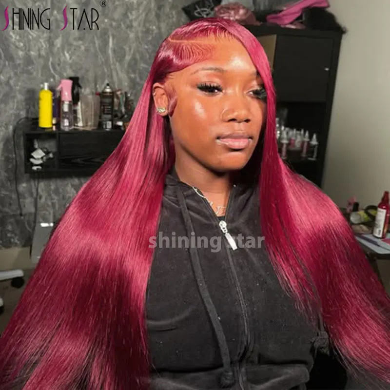 32 34 Inches Burgundy 99J 13X6 Hd Transparent Lace Frontal Human Hair Wig Straight Wig For Women Red Colored 180% Density Wigs
32 34 Inches Burgundy 99J 13X6 Hd Transparent Lace Frontal Human Hair Wig Straight Wig For Women Red Colored 180% Density Wigs
