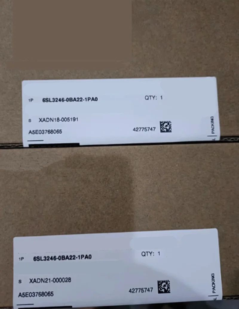 New Original 6SL3246-0BA22-1PA0 6SL3246-0BA22-1FA0 Inverter in Stock 1 Year Warranty 6SL3 246-0BA22-1PA0 6SL3 246-0BA22-1FA0
New Original 6SL3246-0BA22-1PA0 6SL3246-0BA22-1FA0 Inverter in Stock 1 Year Warranty 6SL3 246-0BA22-1PA0 6SL3 246-0BA22-1FA0