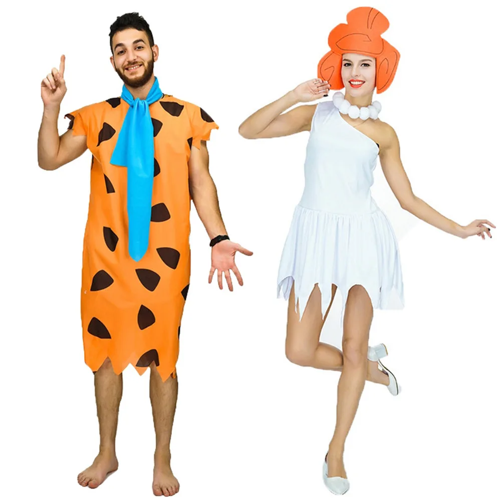 Adults Flintstones Cosplay Halloween Costume Men Women Tv&Movie Cos Dress Up for Carnival and Party
Adults Flintstones Cosplay Halloween Costume Men Women Tv&Movie Cos Dress Up for Carnival and Party
