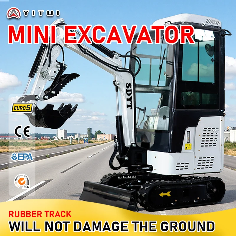 Customized Mini Excavator 1.2 Ton Kubota Engine Ce Epa Euro 5 Small Excavator For Farm And Family Use
Customized Mini Excavator 1.2 Ton Kubota Engine Ce Epa Euro 5 Small Excavator For Farm And Family Use