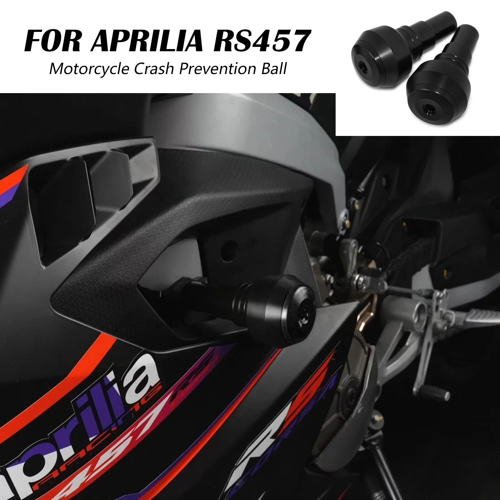 For Aprilia RS 457 rs457 2024-2025 Falling Protection Motorcycle Engine Frame Slider Anti Crash Pad Fairing Guard Protector
For Aprilia RS 457 rs457 2024-2025 Falling Protection Motorcycle Engine Frame Slider Anti Crash Pad Fairing Guard Protector