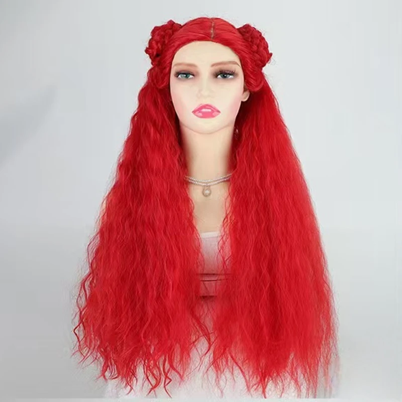 Halloween wig, fashionable long curly hair for Europe, America, and Africa, cosplay
Halloween wig, fashionable long curly hair for Europe, America, and Africa, cosplay