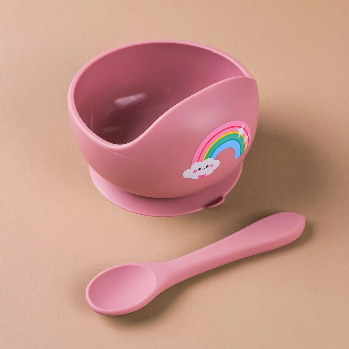 2pcs/set High Quality Spill-Proof Silicone Feeding Bowl Baby Dishes Kid Dinner Spoon Food Grade Silicone Baby Silicone Tableware
2pcs/set High Quality Spill-Proof Silicone Feeding Bowl Baby Dishes Kid Dinner Spoon Food Grade Silicone Baby Silicone Tableware