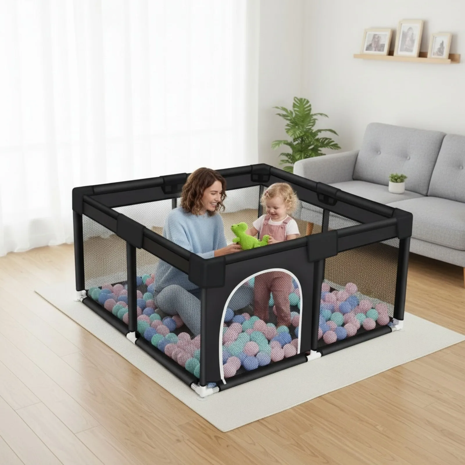 Новый детский манеж, большой детский барьер 50*50 дюймов, забор с мячом, игровая площадка для детей 6 месяцев-6 лет
Новый детский манеж, большой детский барьер 50*50 дюймов, забор с мячом, игровая площадка для детей 6 месяцев-6 лет