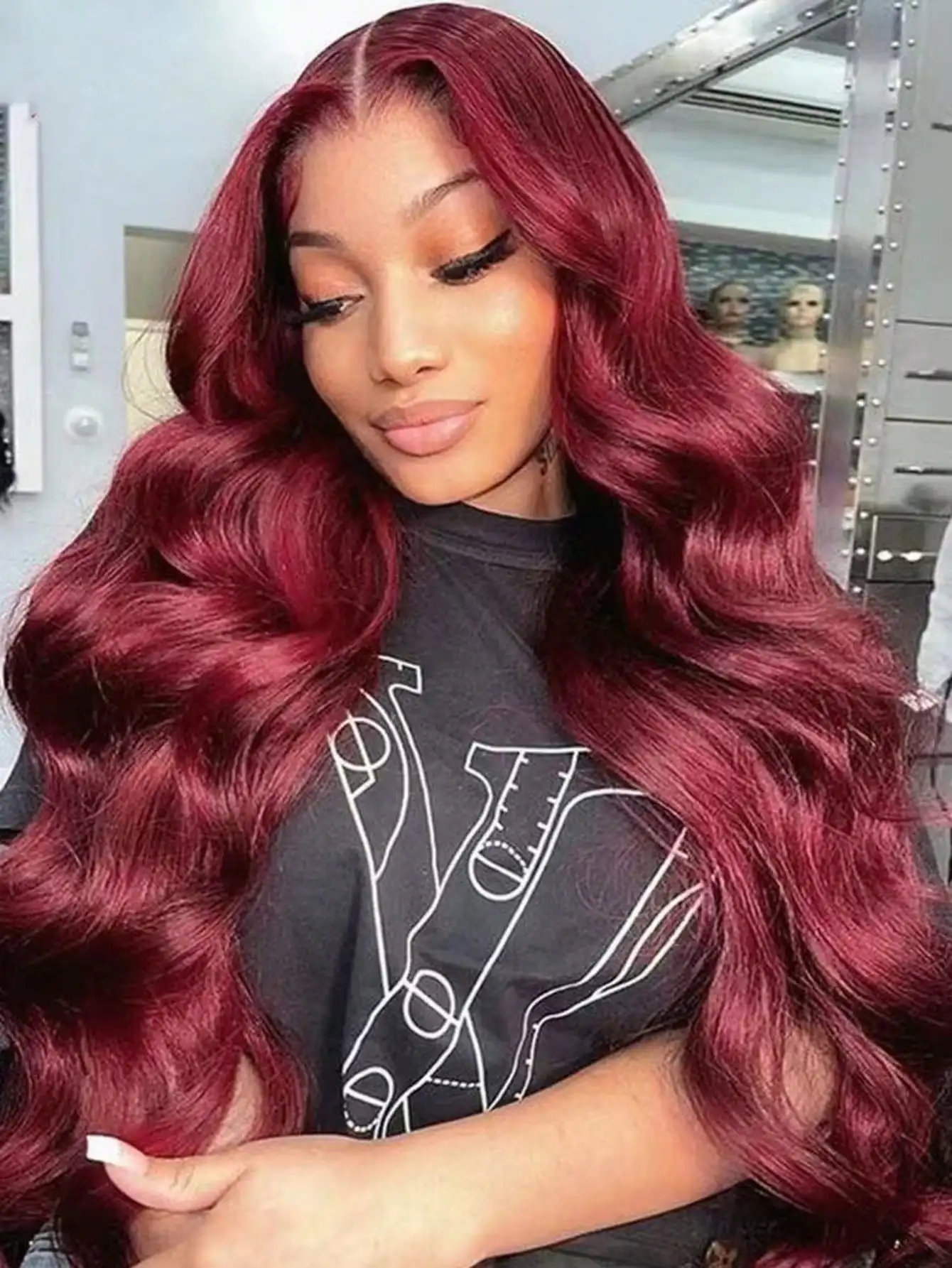 30inch 99j burgundy lace front wigs human hair 13x4 HD Body Wave Wigs Human Hair 200 Density Pre Plucked Frontal Wigs Human Hair
30inch 99j burgundy lace front wigs human hair 13x4 HD Body Wave Wigs Human Hair 200 Density Pre Plucked Frontal Wigs Human Hair