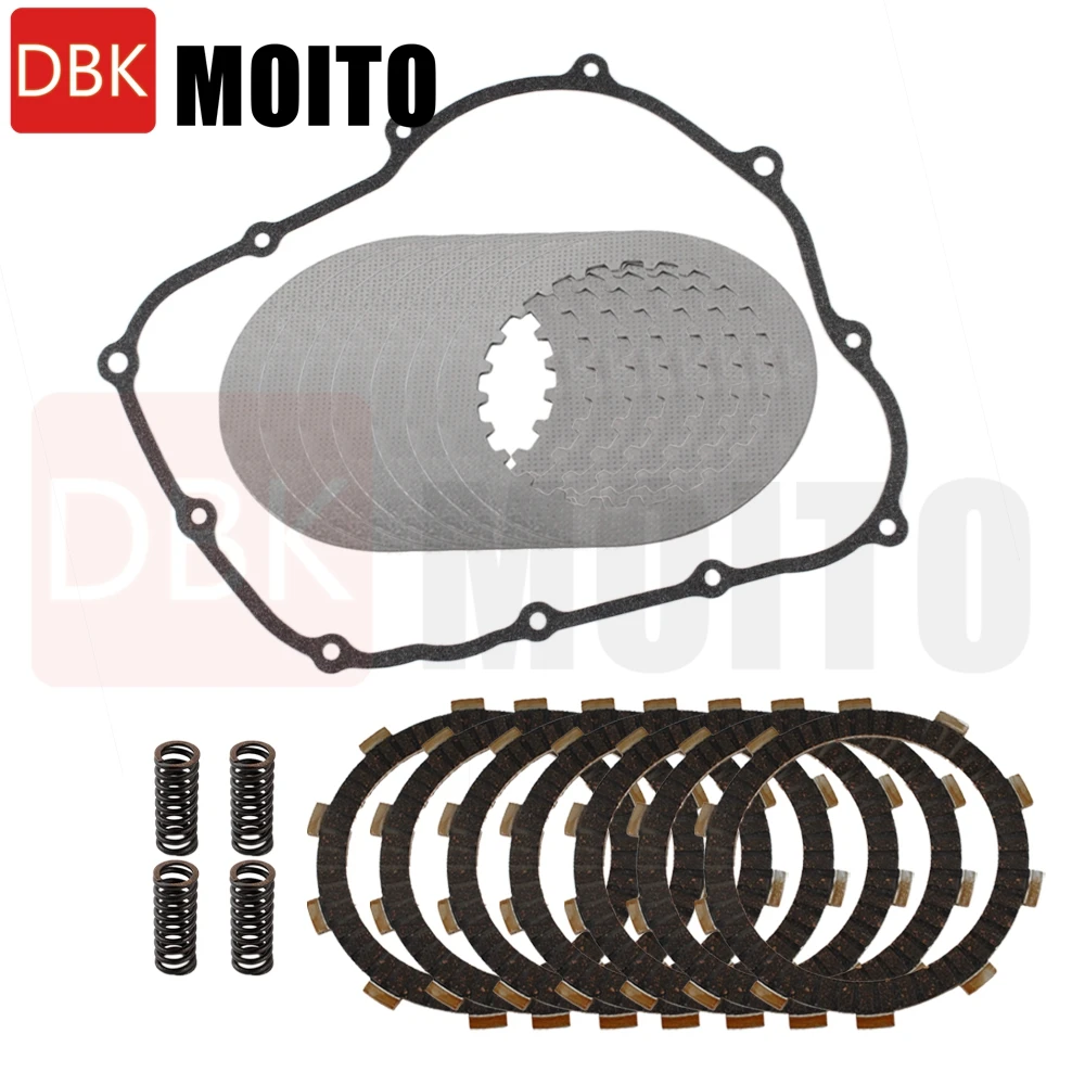 Для Honda NX650 1988-1989 XR600R 1985-2000 XR650L 1993-2009 XR650L 2012-2021 комплект сцепления сверхмощные пружины комплект прокладок
Для Honda NX650 1988-1989 XR600R 1985-2000 XR650L 1993-2009 XR650L 2012-2021 комплект сцепления сверхмощные пружины комплект прокладок