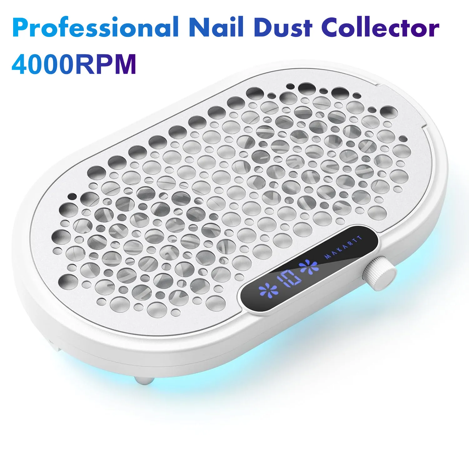 Makartt Nail Dust Collector 4000RPM Professional Dual Turbo Fan Brushless 360 Suction Acrylic Nail Polishing Manicure Salon Home
Makartt Nail Dust Collector 4000RPM Professional Dual Turbo Fan Brushless 360 Suction Acrylic Nail Polishing Manicure Salon Home