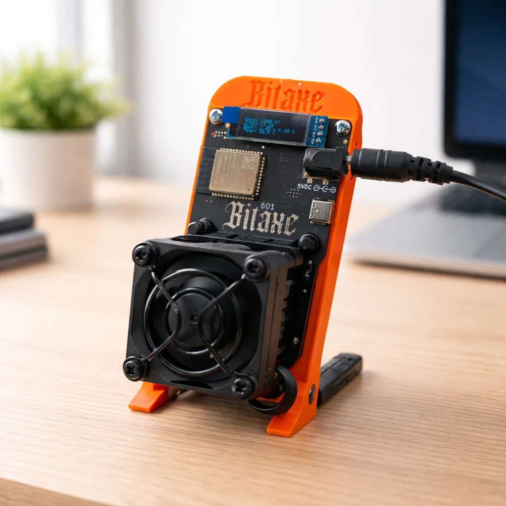 Updated Fan Silent Version Bitaxe Gamma 601 1.2T With 15W Lower Power Consumption Accept Customization and Sample Testing
Updated Fan Silent Version Bitaxe Gamma 601 1.2T With 15W Lower Power Consumption Accept Customization and Sample Testing