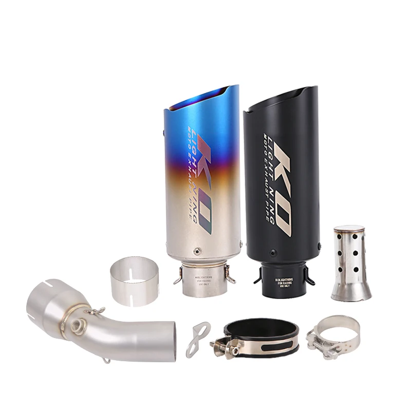 Slip On For Kawasaki Ninja650 Z650 2023-2025 Motorcycle Exhaust Escape System Mid Link Pipe With DB Killer Stainless Steel
Slip On For Kawasaki Ninja650 Z650 2023-2025 Motorcycle Exhaust Escape System Mid Link Pipe With DB Killer Stainless Steel