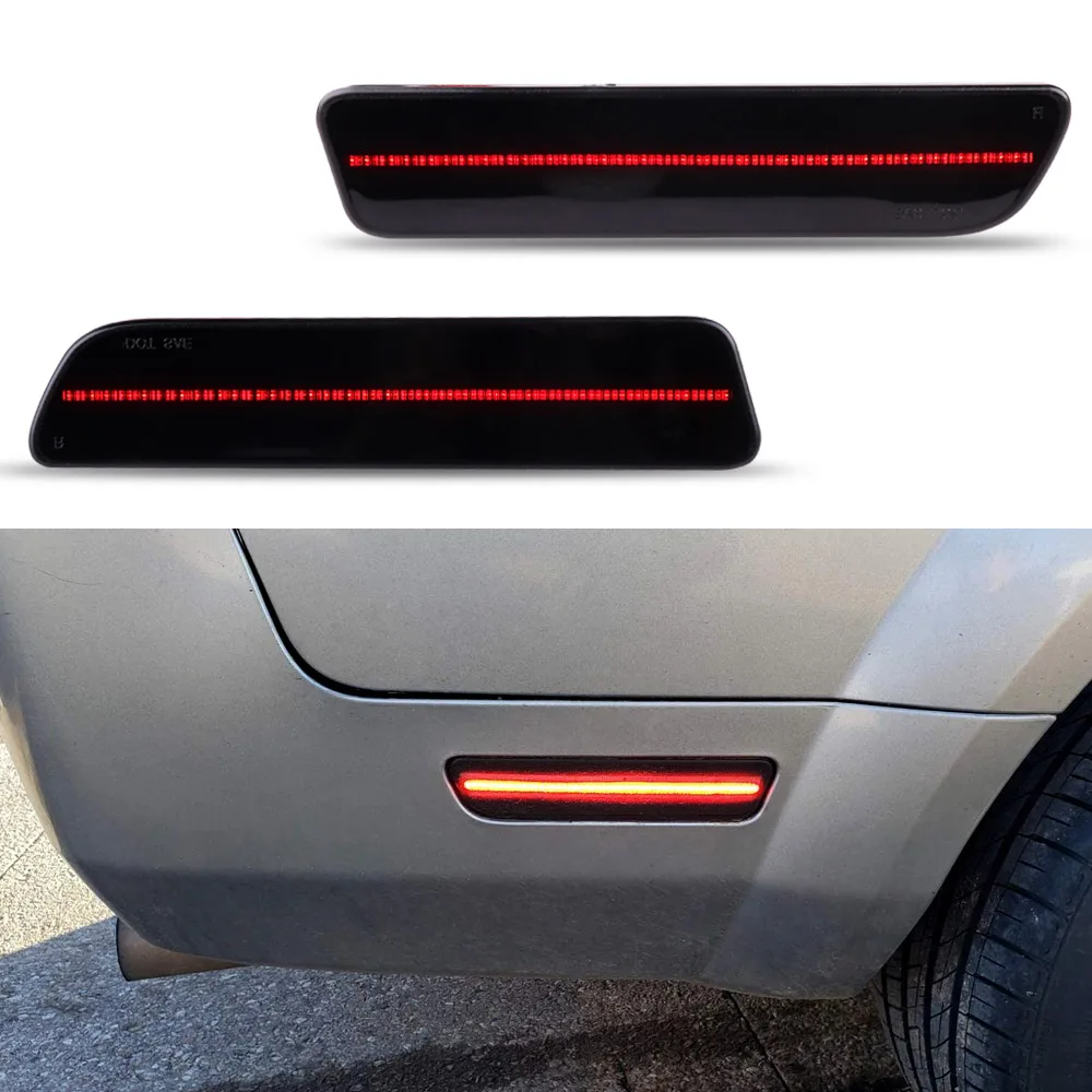 2PCS Full LED rear side marker Red Light Kit Smoky lens rear bumper Accessories Red light Kit fit for 2005-2009 Ford Mustang GT
2PCS Full LED rear side marker Red Light Kit Smoky lens rear bumper Accessories Red light Kit fit for 2005-2009 Ford Mustang GT