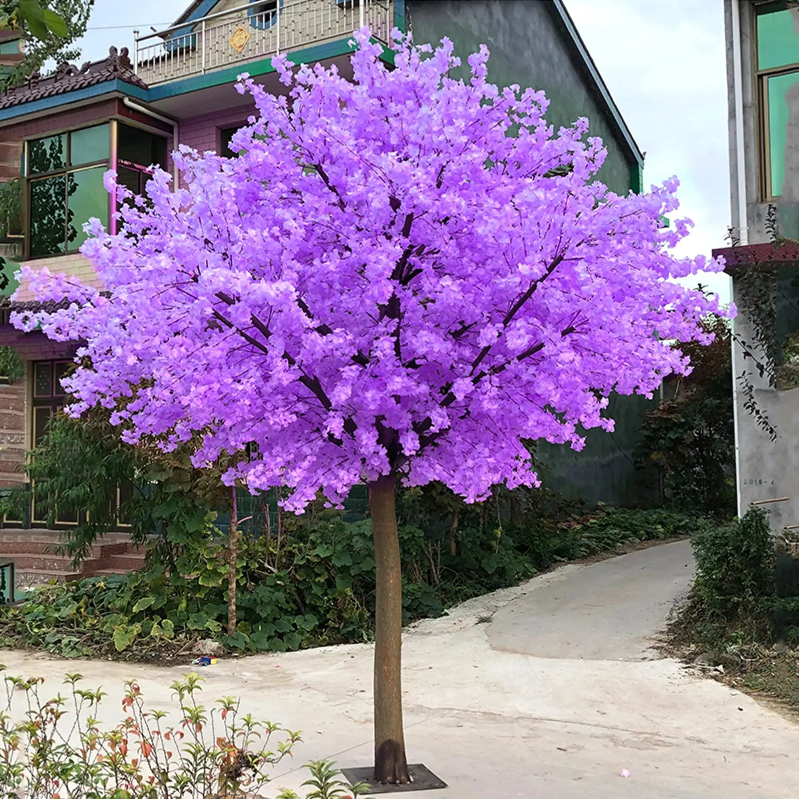 Purple cherry blossom tree with lights, handmade fake cherry blossom tree wedding decoration, indoor and outdoor, 5 ft high
Purple cherry blossom tree with lights, handmade fake cherry blossom tree wedding decoration, indoor and outdoor, 5 ft high