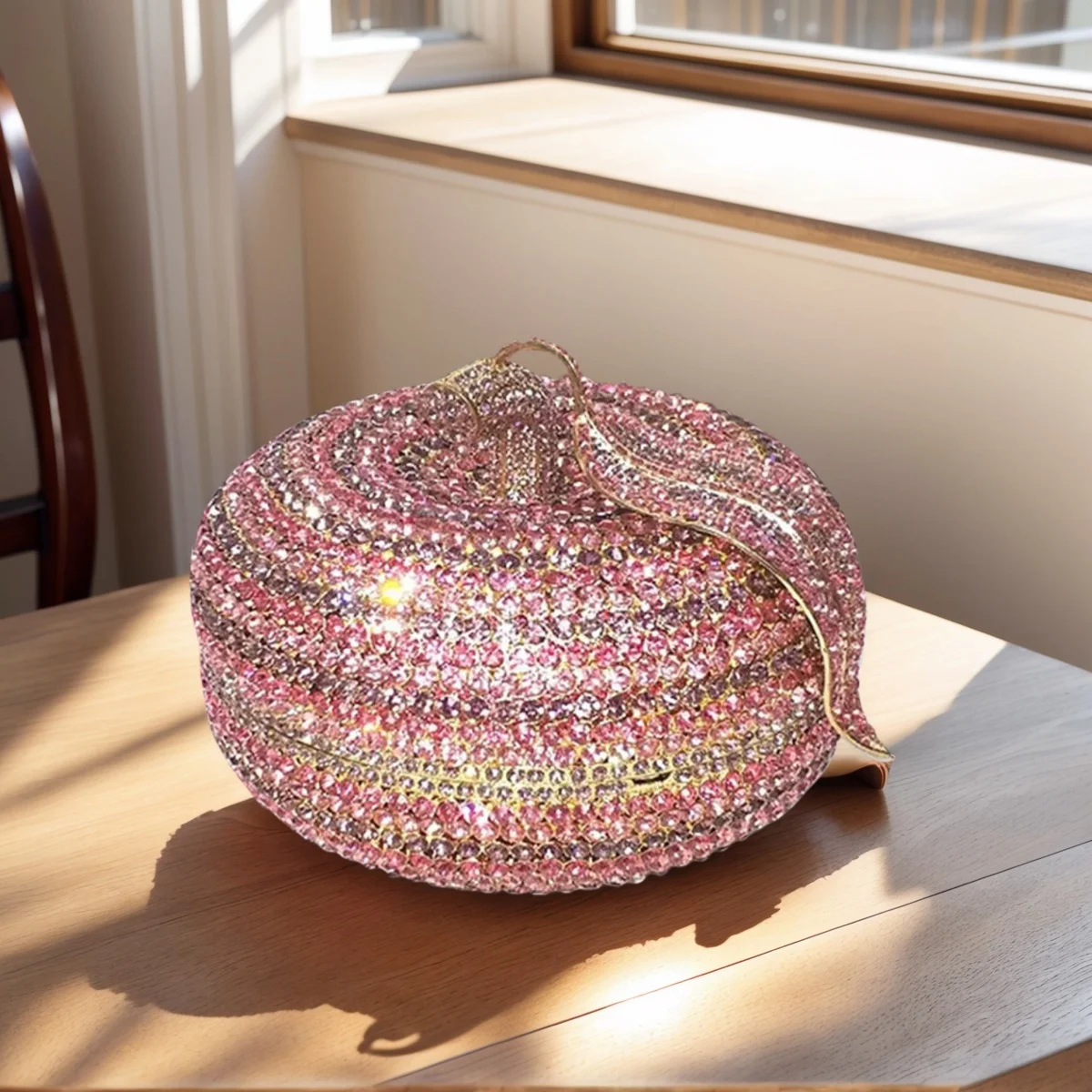 Cute Apple Rhinestone Bag for Women Fruit Design Crystal Clutch Purse Prom Party Evening Handbag
Cute Apple Rhinestone Bag for Women Fruit Design Crystal Clutch Purse Prom Party Evening Handbag