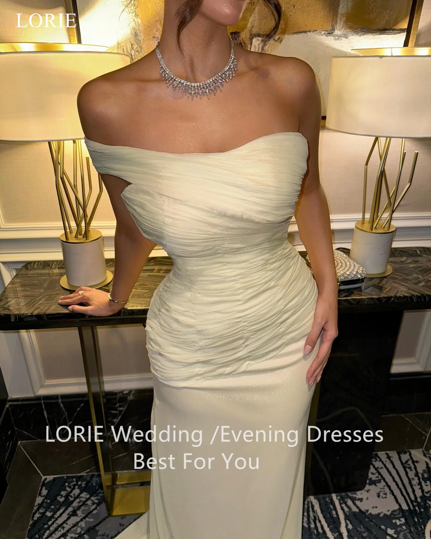 LORIE Elegant Yellow Evening Dress Off The Shoulder Draped Tulle Party Dresses Formal Mermaid Ruffles Prom Gowns Customized
LORIE Elegant Yellow Evening Dress Off The Shoulder Draped Tulle Party Dresses Formal Mermaid Ruffles Prom Gowns Customized