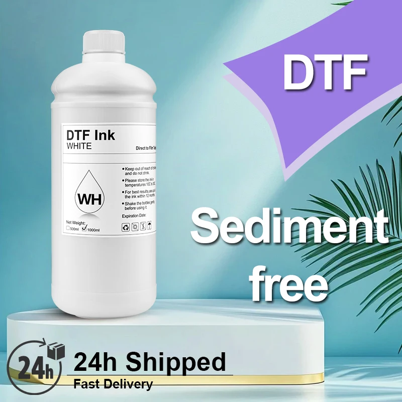 OCB 1000ML DTF INK 5 Color Available For Direct Printer Film Transfer for PET Film Hot Melt Powder Heat Transfer Sediment Free
OCB 1000ML DTF INK 5 Color Available For Direct Printer Film Transfer for PET Film Hot Melt Powder Heat Transfer Sediment Free