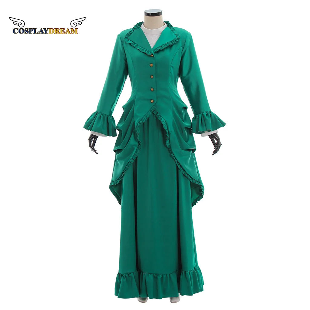 Medieval Women's Green Vintage Southern Dress Renaissance Ball Gowns Cosplay Costume Custom Made
Medieval Women's Green Vintage Southern Dress Renaissance Ball Gowns Cosplay Costume Custom Made
