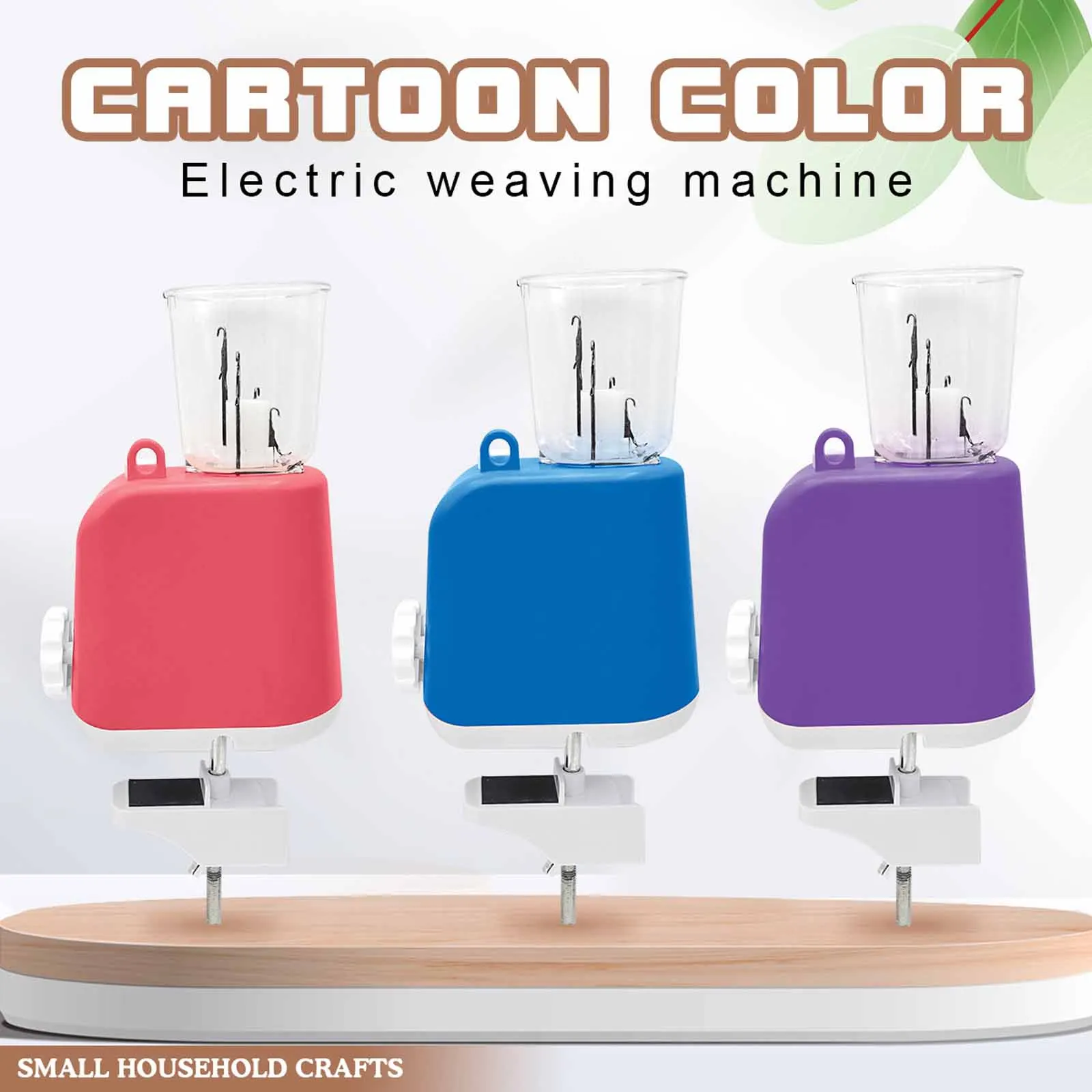 Auto Knitting Machine DIY Electric Crochet Machine Wool Yarn Knit Helper Craft Project Cord for Braiding Knitting Accessorie USB
Auto Knitting Machine DIY Electric Crochet Machine Wool Yarn Knit Helper Craft Project Cord for Braiding Knitting Accessorie USB