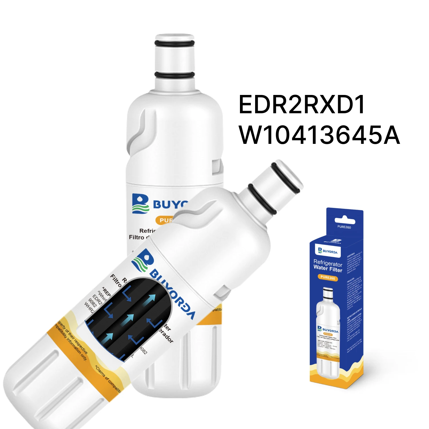 Сменный фильтр для воды EDR2RXD1 для холодильников Whirlpool W10413645A W10413646A 46-9082 9082, снижающий содержание хлора
Сменный фильтр для воды EDR2RXD1 для холодильников Whirlpool W10413645A W10413646A 46-9082 9082, снижающий содержание хлора