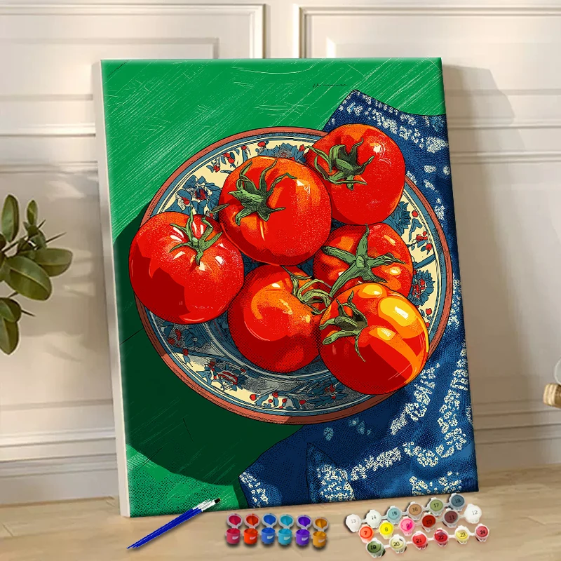 Painting By Numbers Red Tomato Acrylic Paint Canvas Dropshipping Portrait Family Children Photo Christmas gifts
Painting By Numbers Red Tomato Acrylic Paint Canvas Dropshipping Portrait Family Children Photo Christmas gifts