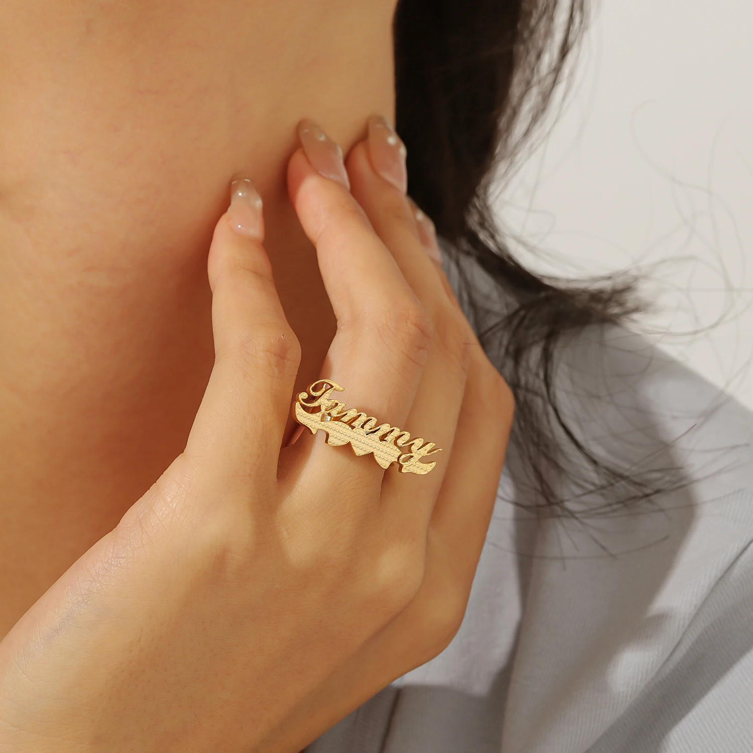 Personalized Name Ring Cursive Font Name Ring Custom Name Ring Girlfriend Name Rings Gold Name Ring Mom Gift Mother's
Personalized Name Ring Cursive Font Name Ring Custom Name Ring Girlfriend Name Rings Gold Name Ring Mom Gift Mother's