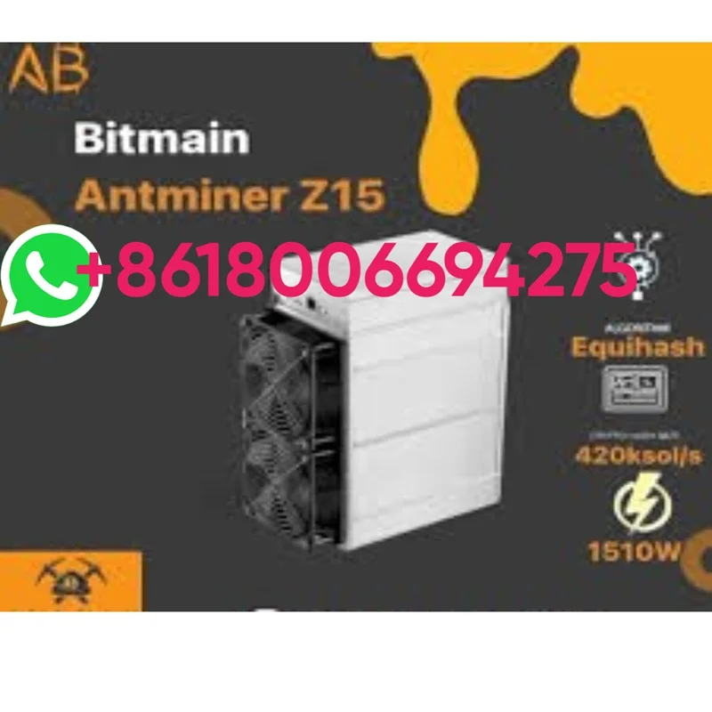 B. INSTANT SALES Bitmain Antminer Z15 420 kSol/s 1,510W Equihash ASIC Zcash (ZEC) MINER With PSU
B. INSTANT SALES Bitmain Antminer Z15 420 kSol/s 1,510W Equihash ASIC Zcash (ZEC) MINER With PSU