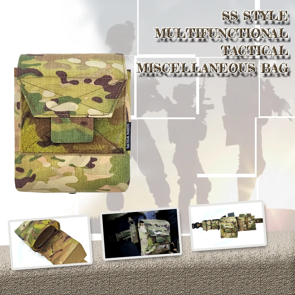 SS Style GP Pouch Multi-functional Tactical Waist Molle Admin Pouch with Elastic Mag Sundries Bag Storage Bag Tools Pouch
SS Style GP Pouch Multi-functional Tactical Waist Molle Admin Pouch with Elastic Mag Sundries Bag Storage Bag Tools Pouch