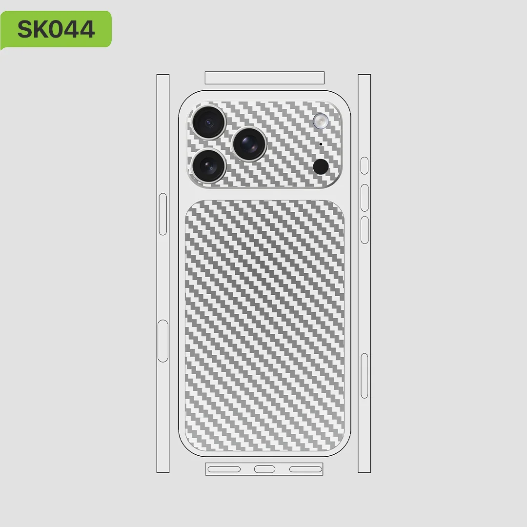 Carbon Fiber Vinyl Stickers for iPhone 17 Pro Max Easy Install - Full Skins - IPM098 Series By Nexa Skins
Carbon Fiber Vinyl Stickers for iPhone 17 Pro Max Easy Install - Full Skins - IPM098 Series By Nexa Skins