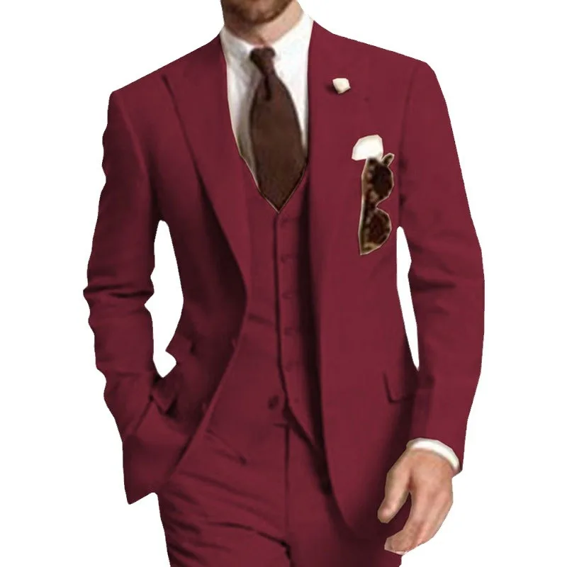 2023 Men's Three-piece Suit African Cross-border Performance Suit Men's Dress Wedding Dress Groomsman Suit
2023 Men's Three-piece Suit African Cross-border Performance Suit Men's Dress Wedding Dress Groomsman Suit