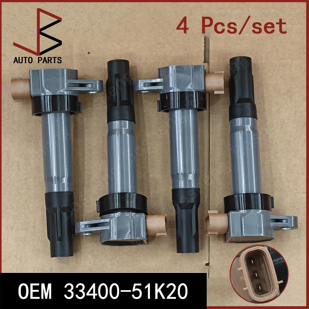 4pcs/lot OEM 33400-51K00 33400-51K20 Ignition Coil For Suzuki GRAND VITARA II KIZASHI SWIFT IV SX4 SX4 Saloon Car Accessories
4pcs/lot OEM 33400-51K00 33400-51K20 Ignition Coil For Suzuki GRAND VITARA II KIZASHI SWIFT IV SX4 SX4 Saloon Car Accessories