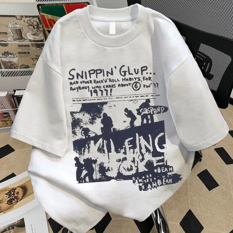 Summer 100% Pure Cotton Oversized T-Shirt Men's Short Sleeve Tee High Quality Vintage Letter Print Graphic T Shirts Man Tops
Summer 100% Pure Cotton Oversized T-Shirt Men's Short Sleeve Tee High Quality Vintage Letter Print Graphic T Shirts Man Tops