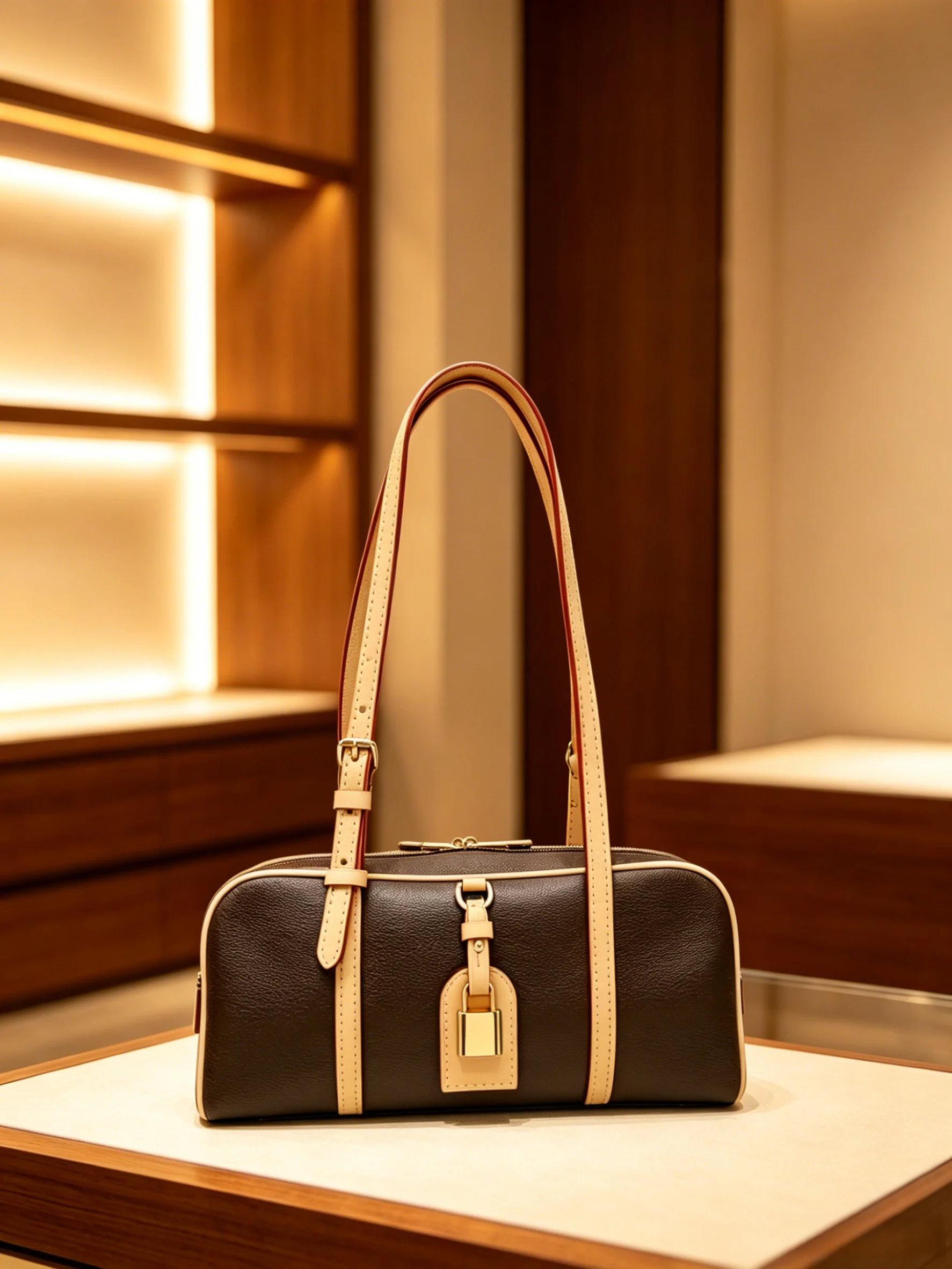 2026 Women's New Color-Block Shoulder Bag Portable Lock Handbag No Box 26X11cm ZX8929
2026 Women's New Color-Block Shoulder Bag Portable Lock Handbag No Box 26X11cm ZX8929