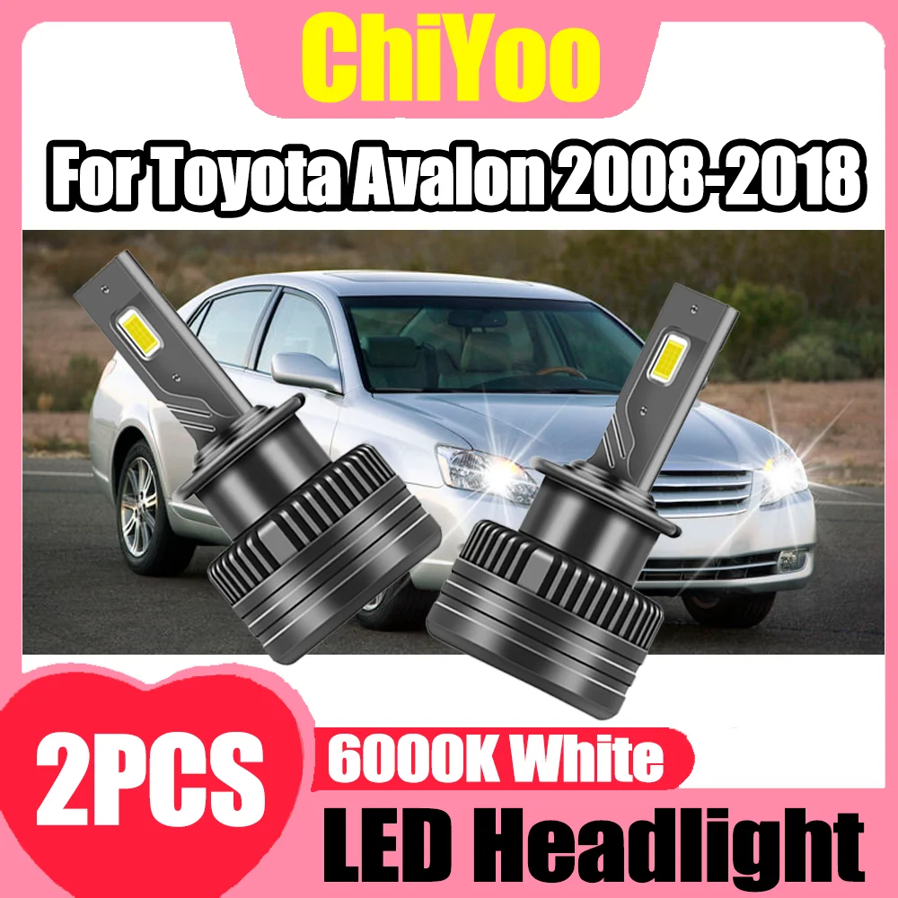 2PCS Canbus No error LED Headlight Bulbs 30000LM High Power 6000K White 120W HID Xenon Lights 12V For Toyota Avalon 2008-2018
2PCS Canbus No error LED Headlight Bulbs 30000LM High Power 6000K White 120W HID Xenon Lights 12V For Toyota Avalon 2008-2018