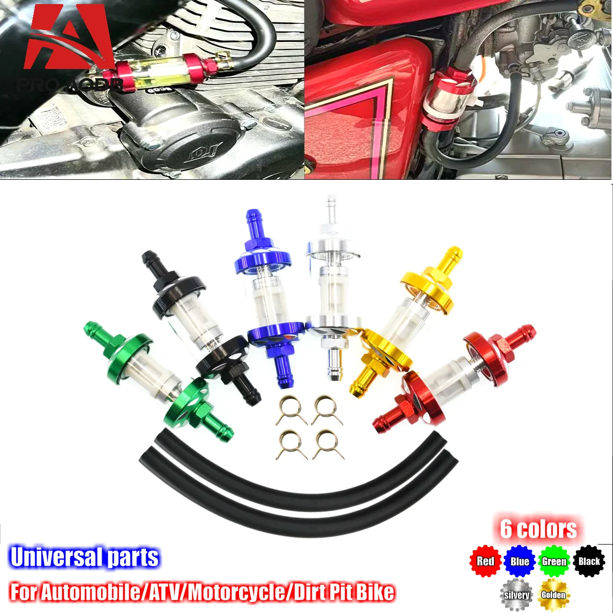 CNC Aluminum Alloy Glass Gas Fuel Gasoline Oil Filter Moto for Dirt Pit Bike For KTM Honda Kawasaki YAMAHA SUZUKI Husqvarna
CNC Aluminum Alloy Glass Gas Fuel Gasoline Oil Filter Moto for Dirt Pit Bike For KTM Honda Kawasaki YAMAHA SUZUKI Husqvarna