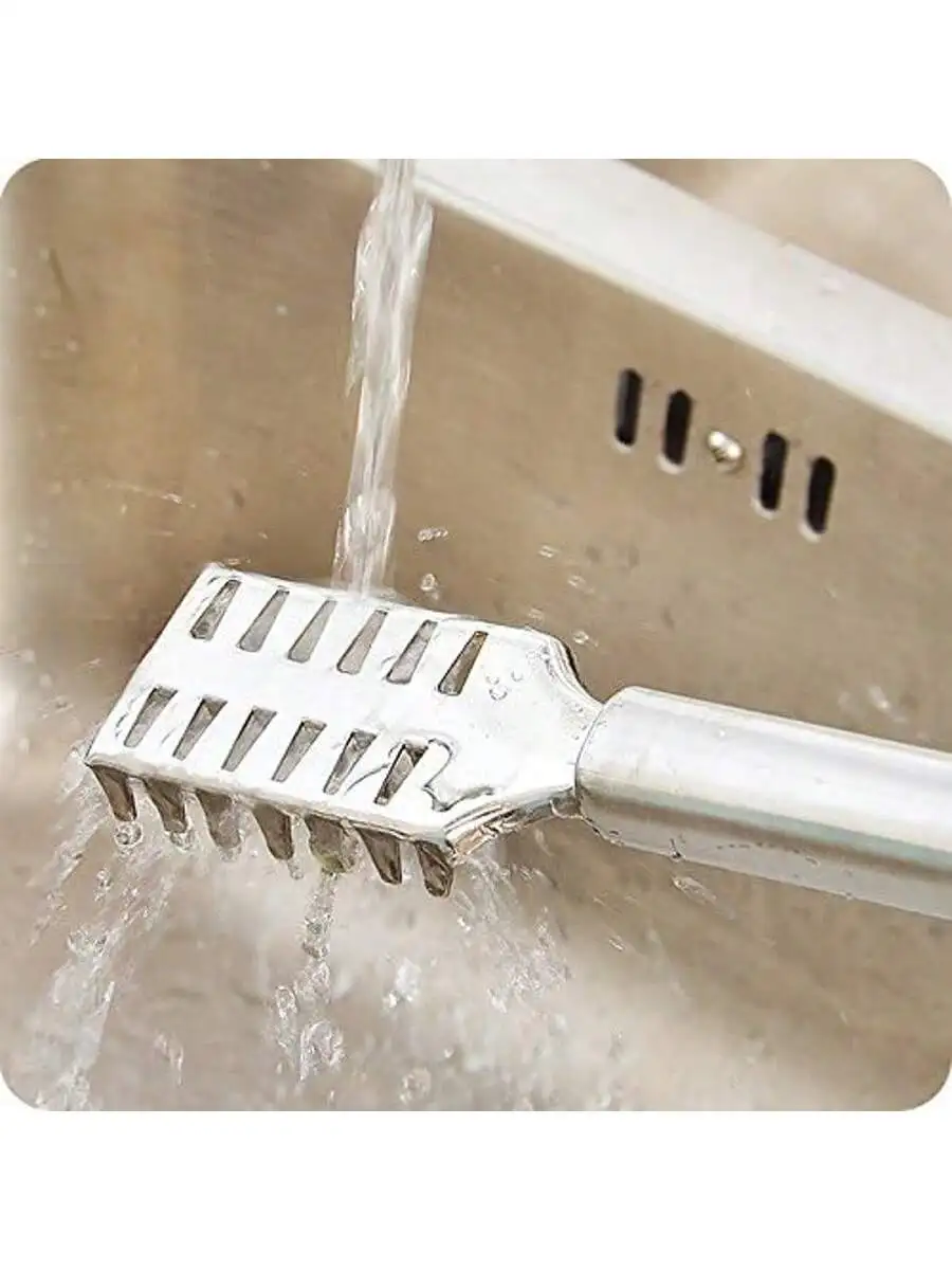 1pc Heavy-Duty Stainless Steel Fish Scale Scraper, 3-In-1 Multi-Functional Fish Scale Remover With Sharp Scraping Edge, Ergonomic Handle And Non-Slip Grip For Easy Scaling, Essential Kitchen Tool For Fish Cleaning
1pc Heavy-Duty Stainless Steel Fish Scale Scraper, 3-In-1 Multi-Functional Fish Scale Remover With Sharp Scraping Edge, Ergonomic Handle And Non-Slip Grip For Easy Scaling, Essential Kitchen Tool For Fish Cleaning