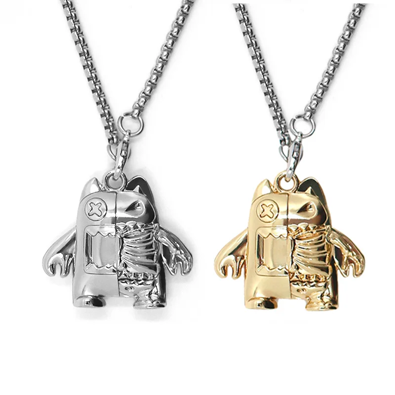 Limited Edition ZOMBIES CAT Necklaces Fashion Trends Jewelry Street Hip Hop Cool Style Anime Y2k Accessories for Men Girl
Limited Edition ZOMBIES CAT Necklaces Fashion Trends Jewelry Street Hip Hop Cool Style Anime Y2k Accessories for Men Girl