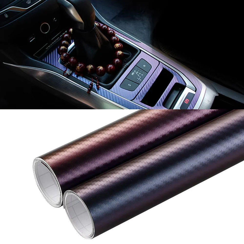 30cmx100cm Chameleon 3D Carbon Fiber Vinyl Film Auto Sticker Truck Motorcycle Car Styling Decoration Wrapping Decal Accessories
30cmx100cm Chameleon 3D Carbon Fiber Vinyl Film Auto Sticker Truck Motorcycle Car Styling Decoration Wrapping Decal Accessories