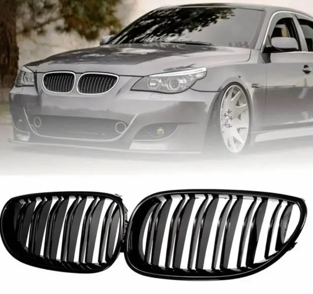 Front Bumper Kidney Grille Grill Hood Mesh Double Line For BMW E60 M5 E61 520i 545i 550i 535i 2003-2010 5 Series Refit Body Kit
Front Bumper Kidney Grille Grill Hood Mesh Double Line For BMW E60 M5 E61 520i 545i 550i 535i 2003-2010 5 Series Refit Body Kit