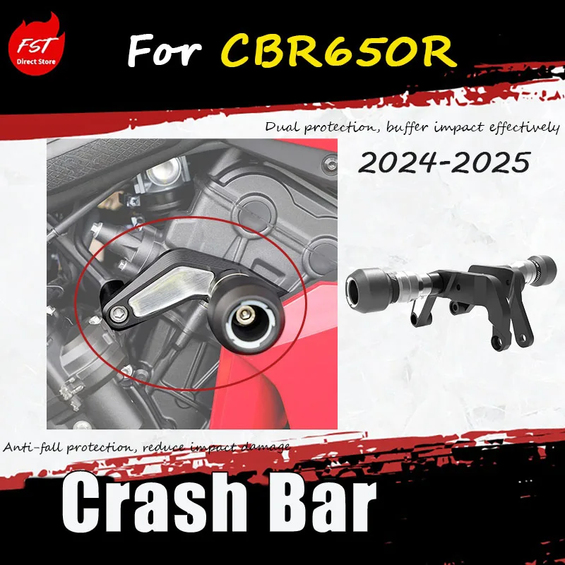 Special modification accessories for CBR650R models 24-25: protective guard, impact insurance bar, anti-slip ball
Special modification accessories for CBR650R models 24-25: protective guard, impact insurance bar, anti-slip ball