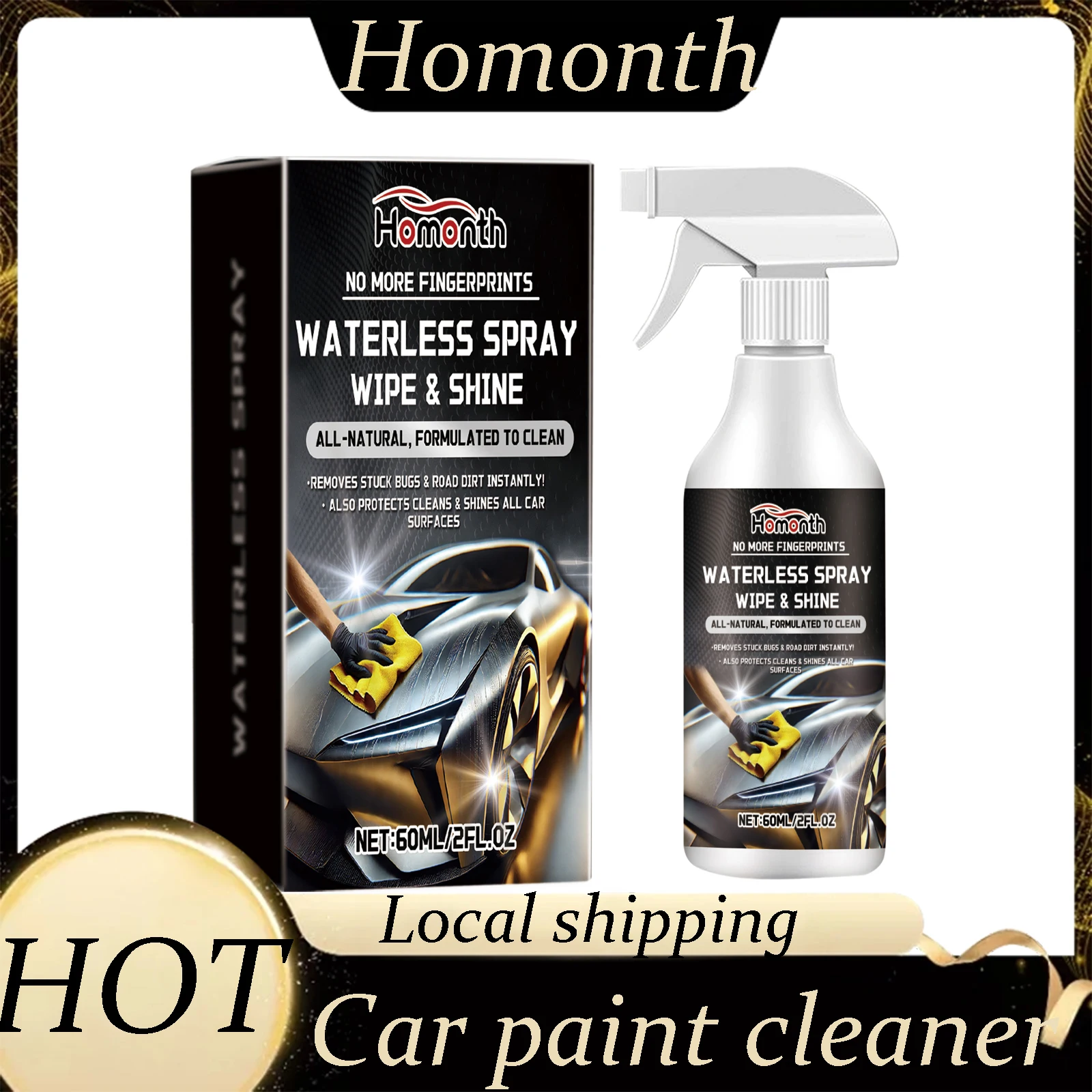 Очиститель краски для дома, спрей для чистки автомобиля, очистка грязи, удаление стойких пятен, восстановление блеска, повышение блеска, безводный очиститель автомобильной краски
Очиститель краски для дома, спрей для чистки автомобиля, очистка грязи, удаление стойких пятен, восстановление блеска, повышение блеска, безводный очиститель автомобильной краски
