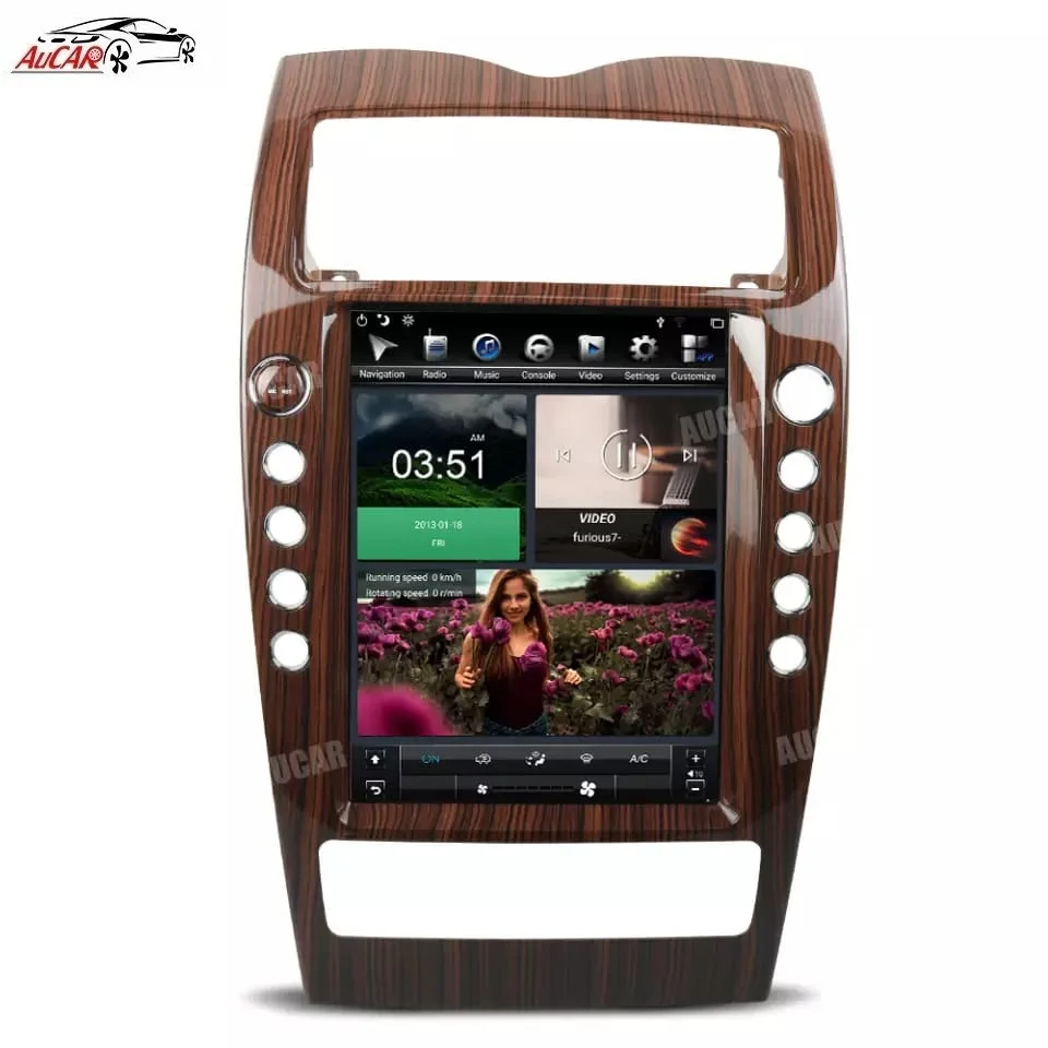 AuCar Auto Radio Multimedia DVD Player Tesla Screen 12.1" For Maserati Quattroporte 2008-19 Android 9 Wireless Carpaly Head Unit
AuCar Auto Radio Multimedia DVD Player Tesla Screen 12.1" For Maserati Quattroporte 2008-19 Android 9 Wireless Carpaly Head Unit
